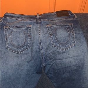 True religion Halle mid rise skinny jeans